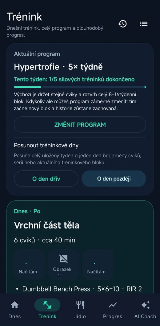 AIFormNote – trénink