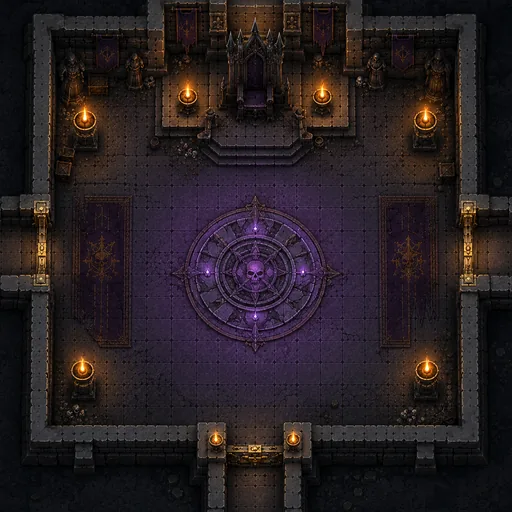 Crypts & Crowns — Bossraum